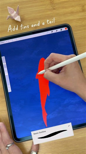 Procreate Easy Painting Tutorial #procreate #beginnerarttips