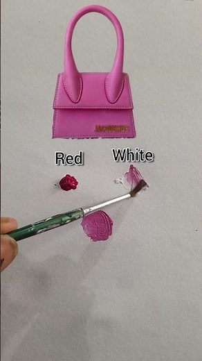 How to make pink colour | colour mixing #colourmixing #art #short #viral