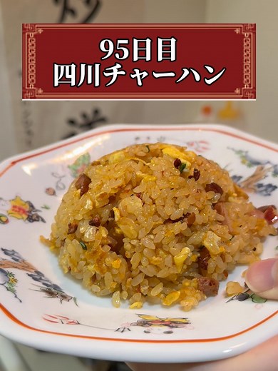 95日目 四川チャーハン作りの挑戦