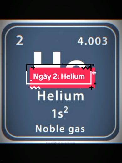Tìm hiểu về Heli: Nguyên tố khí trơ độc đáo