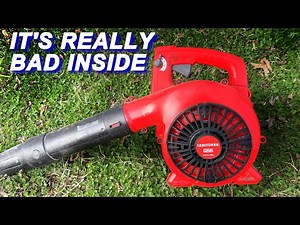 Fixing A Craftsman Blower That Won't Start.