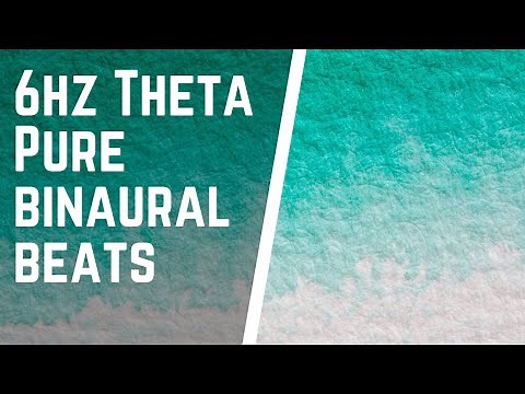 6Hz Theta Waves Binaural Beats | Theta Shifting | 10 Mins | Pure Binaural Waves