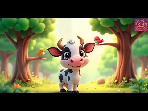 Cartoon - The Cow's Big Adventure | Fun Animated Story for Kids | Animation | Shorts | Cartoon Video