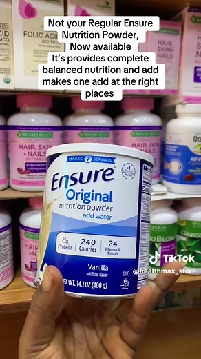 Complete Nutrition Benefits of Ensure Original Powder