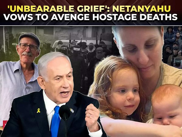 'Kidnapped alive, came back in coffins…': Netanyahu vows to avenge death of Bibas family hostages'