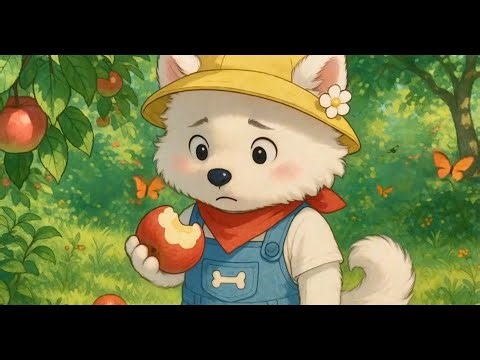 Did the puppy eat a bug? | Bedtime Stories for Kids in English | 英语学习| English for Beginners