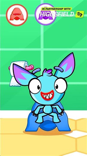 It's potty training fun time! ✨🚽 Hygiene tips #forkids