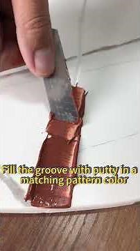 Fixing a Cracked Marble Tabletop – Seamless Repair! 🪨✨