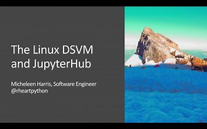 1. JupyterHub on the Linux Data Science Virtual Machine