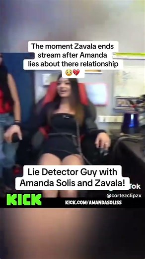 Zavala. Amanda Solis. Lie Detector Guy. Polygraph time!