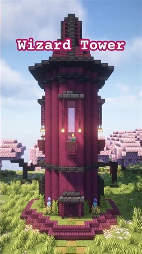 Minecraft Wizard Tower #minecraft #minecraftbuilding