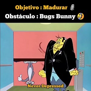 Imposible no reir con Bugs Bunny 🤣 #bugsbunny | 𝙉𝙚𝙫𝙚𝙧 𝘿𝙚𝙥𝙧𝙚𝙨𝙨𝙚𝙙