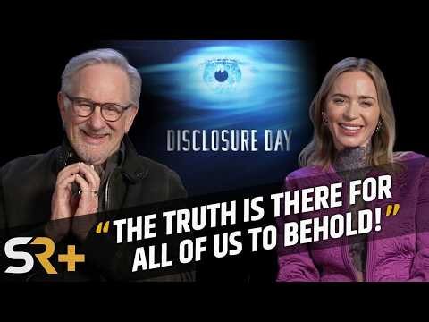 Steven Spielberg & Emily Blunt Explain How Disclosure Day Revives His Alien Legacy