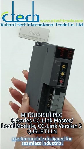 MITSUBISHI PLC Q Series CC-Link Master/Local Module, CC-Link Version 2 QJ61BT11N #MITSUBISHI #PLC