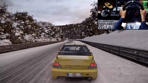 Evo IX Nürburgring Madness — G29 Project CARS 2 Gameplay