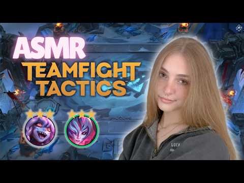TFT ASMR Primordian Reroll! ⋆˚꩜🎧꩜˚⋆ Whispered Facecam Gaming, Keyboard and Mouse Sounds