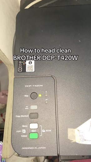 How to Clean the Print Head on Brother DCP-T420W