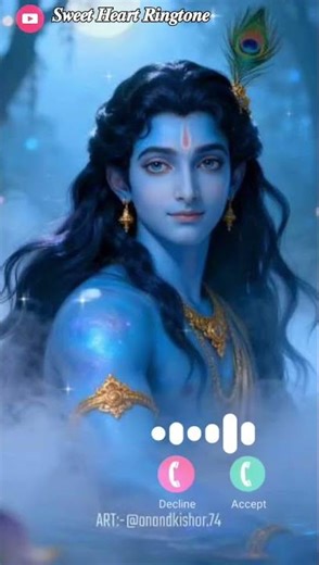 Best Krishna Instrumental BGM Music Ringtone | Morning Devotional Flute Music #flute #music #shorts