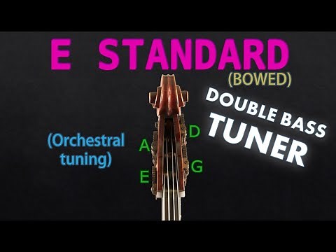 Double Bass - Standard Tuning (BOWED) (Tuner)