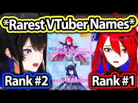 Nerissa Noticed Her Name Is the Rarest VTuber Name After Elizabeth 【Hololive】