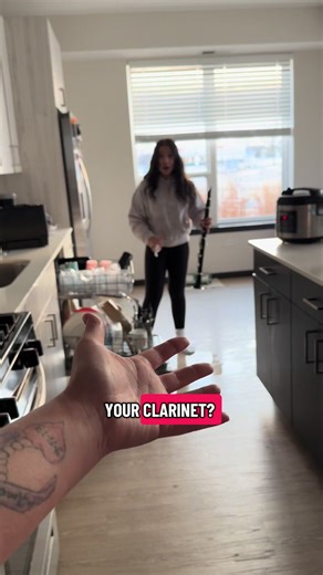 How else was I supposed to clean this thing? #band #clarinet #fail | clarinet