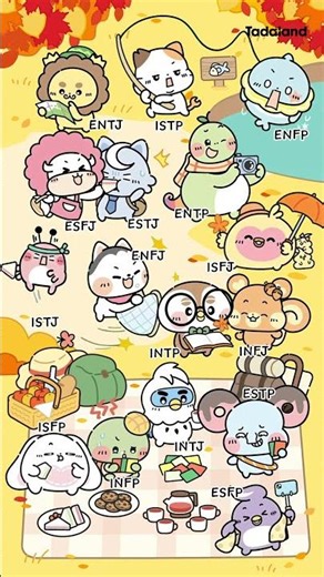 Which MBTI Character Are You in the Park? 🍁🎒 | 你在公園會是什麼MBTI角色？🍁🎒