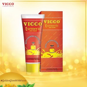 Enriched with the goodness of Turmeric and Sandalwood oil, Vicco Turmeric Skin Cream now in new packaging. Shop now at Vicco Estore: http://bit.ly/2MDAZtV or Amazon: https://amzn.to/32AEHds | VICCO