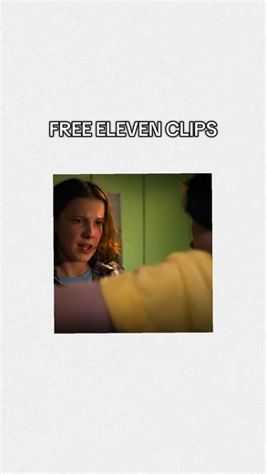 Free eleven clips #strangerthings #eleven #freeclips