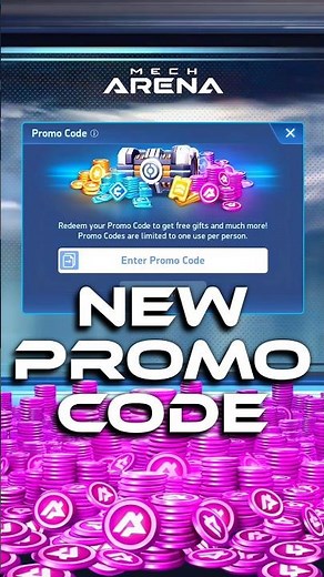 🎁 3 NEW Promo Codes! Winter Special ❄️ - Mech Arena #mecharena #promocodes #shorts