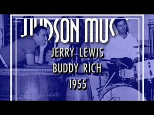 Buddy Rich & Jerry Lewis (1955) - Incredible!
