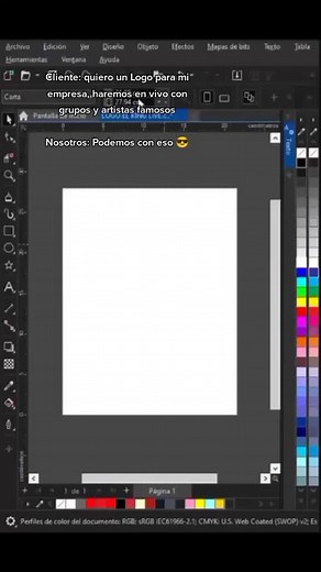 Isologo para empresa que hara en vivo con famosos #famoso #coreldraw #foryou #diseño #diseñografico #2022 #parati #fyp #viral