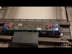Erster Test mit unserer Märklin Schiebebühne auf der Modellbahn