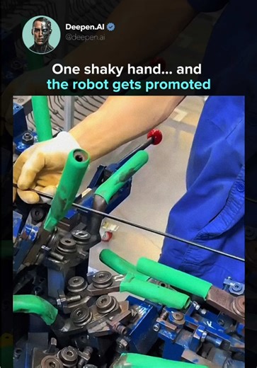 Manual brake line forming can involve 30 to 50 precise steps depending on routing, length, and bend geometry. In low volume or custom production, frequent design changes make robotic automation inefficient to reprogram. Skilled operators adjust sequencing and angles in real time, keeping production flexible and cost-controlled. Discover more for daily breakthroughs at the intersection of technology and AI. IG ➕ @deepen.ai Get your FREE 100 Prompt Anatomy to brainstorm, create & scale faster ⚙ I 