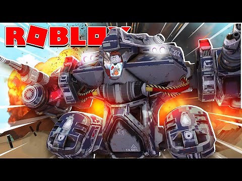 I CREATE a...MECH SUIT in Roblox! (MegaMech Game)
