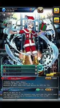 SANTA RIMURU - [DEMON] [WATER] [5 STAR UNIT] []GRAND SUMMONERS[].