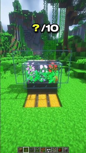 How to Make a Flower Farm in Minecraft – Redstone Build | CupSapling #minecraft #redstone #shorts