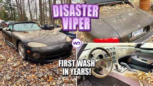 Viper Barn Find Gets Deep Cleaning After Years of Dust