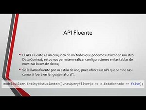 44 - Introduccion al API Fluente | Entity Framework Core 2.1