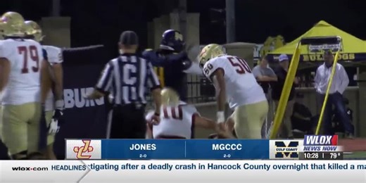 JUCO FOOTBALL: MGCCC vs. Jones (09/12/24)