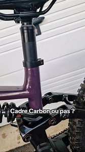 Cadre carbon ou pas ?🤔 #ebike #vtt #velo #bike #vttae #bikecheck | Aurelien Fontenoy