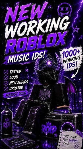NEW WORKING Roblox Music IDs 🔥🎵 (August 2026) | More Tested IDs!
