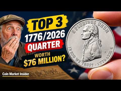 Found a 1776/2026 Quarter? Rare Details, P Mintmark & the $76 Million Claim