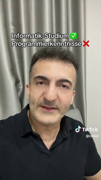 Muss man für ein Informatik Studium schon programmieren können?