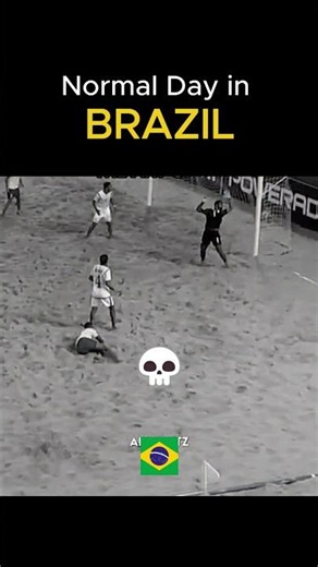 Insane skills on the sand of BRAZIL 🇧🇷☠️ #soccer #football