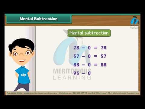 Class 3rd EM Maths Mental Arithmetic