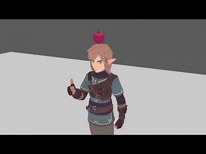 Zelda & Link Bow Practice [ Maya Animation ]
