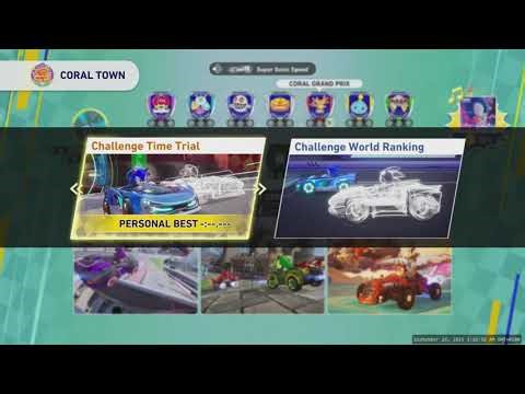 Sonic Racing CrossWorlds: World Ranking Leaderboard (Super Sonic Speed) Top 100! [24/9/2025]