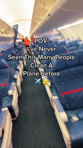 Inside Look: Cleaning a Plane Between Flights