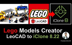 如何用LeoCAD创建并导入任何乐高3D模型到iClone 8.22 | 逐步教程 - 番茄的动态 - TapTap