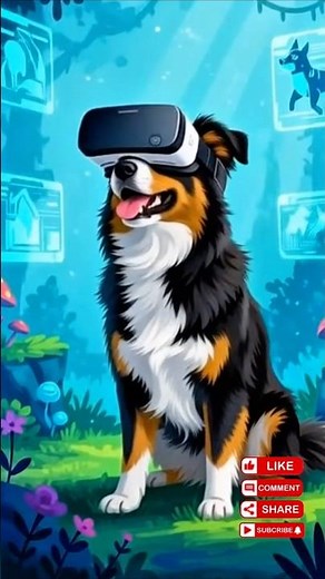VR Dog: The First to Discover the Metaverse dance